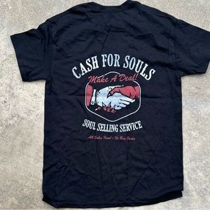 Cash for Souls Soul Selling Service TShirt
